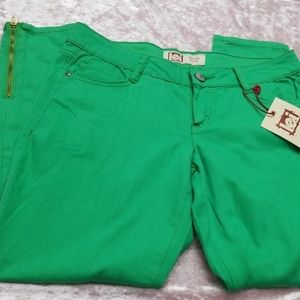 Lei Lowrise green Jean's